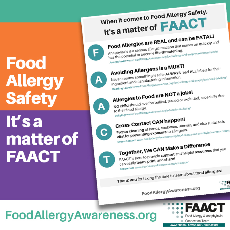 Food Allergy Safety Information